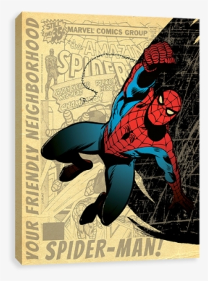 Bursting With Spider-man - Amazing Spiderman Logo Leatherette Wallet