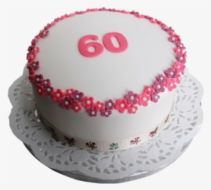 Cake For Women - Simple 60th Birthday Cake