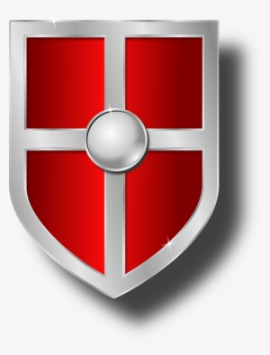 Armor, Color, Medieval, Metal, Metallic, Red, Shield - Weapon Shield