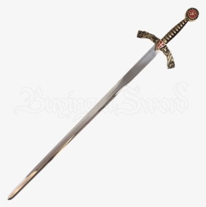 Cross Shield Excalibur Sword With Plaque - Pike Fishing Rods Uk
