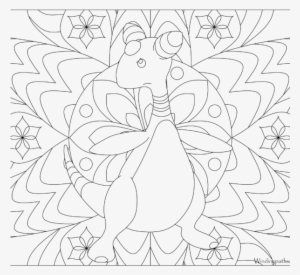 Adult Pokemon Coloring Page Ampharos - Coloring Book