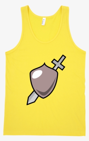 Sword And Shield Fine Jersey Tank Top Unisex - Europe Tees Sword And Shield Icon