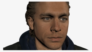 Charlie Hunnam Sons Of Anarchy 3d Scan With Textures - Charlie Hunnam