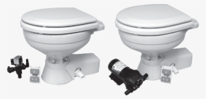 Quiet Flush Electric Toilets & Kits - Jabsco 37202 Shower And Bilge Pump