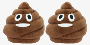 Emoji Slippers - Smiley Poo - Emoji Slippers Png