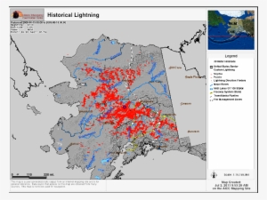 I've Been Working On Developing A Climatology Of Lightning - Alaska Temperature Map
