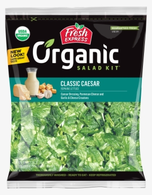 Classic Caesar Organic Salad Kit - Fresh Express Organic Caesar Salad