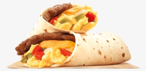 Hero 0009 Two Sausage Burrito - Burger King Breakfast Burrito
