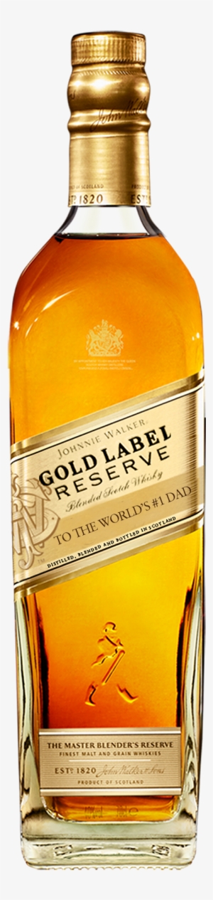 Personalized Johnnie Walker Gold Label Reserve - Johnnie Walker Gold Label Reserve Blended Scotch Whisky