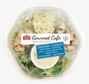 Gourmet Cafe Salads® Chicken Caesar Salad Kit - Fresh Express Gourmet Cafe Salad Bowls