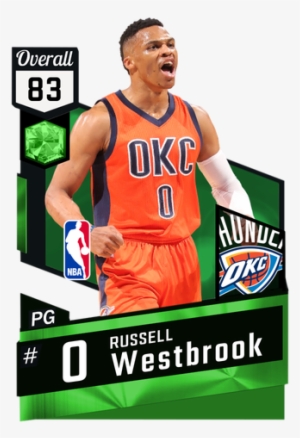 Russell Westbrook Emerald Card - 99 Overall Russell Westbrook