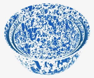 3 Piece Mixing Bowl Set Blue Marble - Bowl