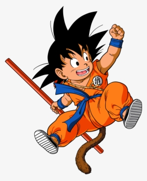 Kid Goku - Dessin Dragon Ball Z En Couleur