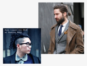 British Model Jack Guinness Is Arguably The Uk's Foremost - Man Bun Suit Tie