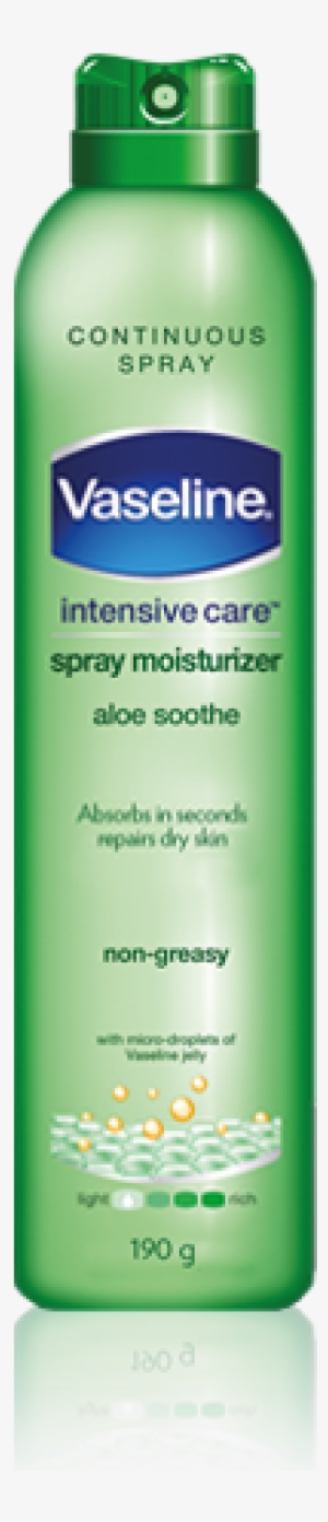 Aloe - Vaseline Aloe Spray Lotion