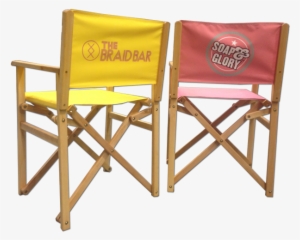 Full Colour Personalised Directors Chair - Soap And Glory