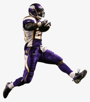 Adrian Peterson Side View - Adrian Peterson 2007 Action Photo Print
