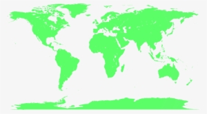 World Blank Map No Borders