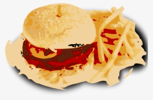 This Free Icons Png Design Of Burger & Fries