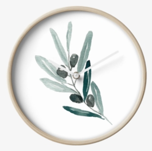 Eucalyptus Branch Clock - Gum Trees