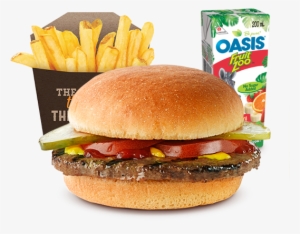 Photo Of The Grilled Veggie Burger - Hamburger