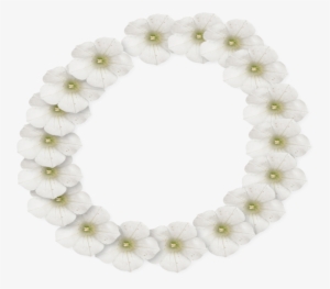 White Flower Frame Png Photo - Flower