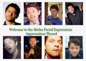 misha facial expressions - misha collins and sebastian stan