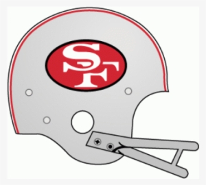 San Francisco Ers Iron Ons - San Francisco 49ers Old Helmets