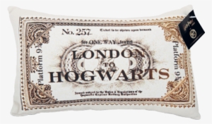 Hogwarts Express Ticket Cushion - Hogwarts Express Tickets