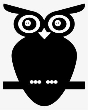 This Free Icons Png Design Of Black And White Owl