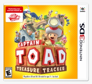 Treasure Tracker Box Art - Captain Toad Treasure Tracker 3ds