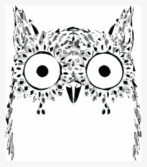 Owl Face Drawing At Getdrawings - Note Cards (pk Of 20)