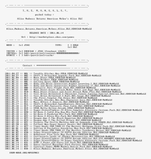 Alice - Madness - Returns - American - Mcgees - Alice - Document