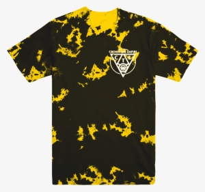 Yellow Triangle Dyed Tee - Crown The Empire