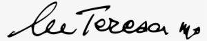 Signature Of Mother Teresa - Mother Teresa's Real Signature