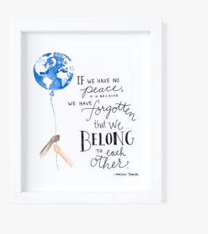 We Belong To Each Other