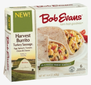Bob Evans Harvest Burrito Turkey Sausage, Egg, Spinach, - Bob Evans Everyday Classics Burritos Egg & Cheese