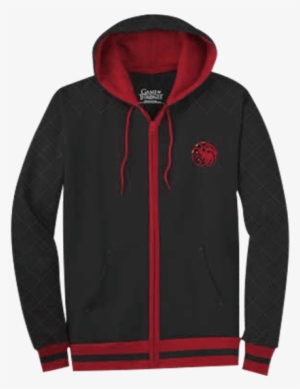 Fire And Blood House Targaryen Hoodie - "medieval Collectible" Nights Watch Castle Black Hoodie