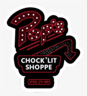 Pop's Chock Lit Shoppe Logo