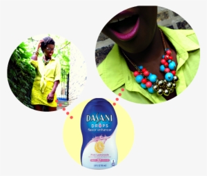 Dasani Drops Show Your Summer Color - Dasani Drops 2 Oz Bottles - Pack Of 4 - Pink Lemonade