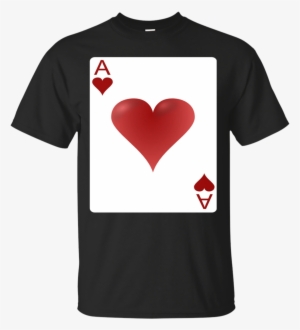 Ace Of Hearts Playing Card Halloween Group Costume - T-shirt