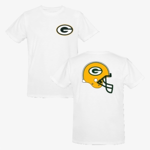 Green Bay Packers Majestic Nfl Helmet Logo T-shirt - Green Bay Packers Temporary Tattoo Sheet