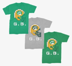 Shirts / Tecmo Mini Helmets - Packers Tecmo Bowl Shirt Transparent PNG -  1100x1100 - Free Download on NicePNG