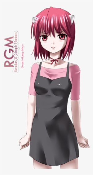 Anime Girl, Elfen Lied, And Lucy Image - Lucy Elfen Lied Fond Transparent