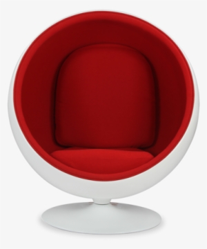 Ball Chair - Red Circle Chairs Transparent