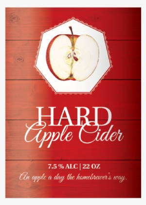 Hard Apple Cider Basic Label - Hard Apple Cider Label