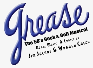 Grease Logo - Grease The Musical Playbill