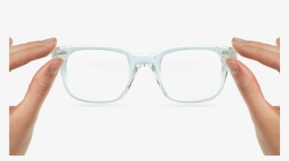 Online Rx Glasses & Sunglasses - Looking Through Glasses Png