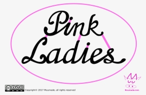Grease Pink Lady Logo - Grease