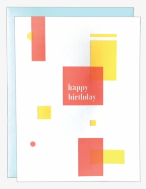 Modern Birthday Card - Midnight Press